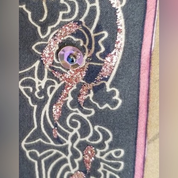 ⚜️Ruby Cho Silk Zip-up Jacket⚜️ VINTAGE - Picture 8 of 13